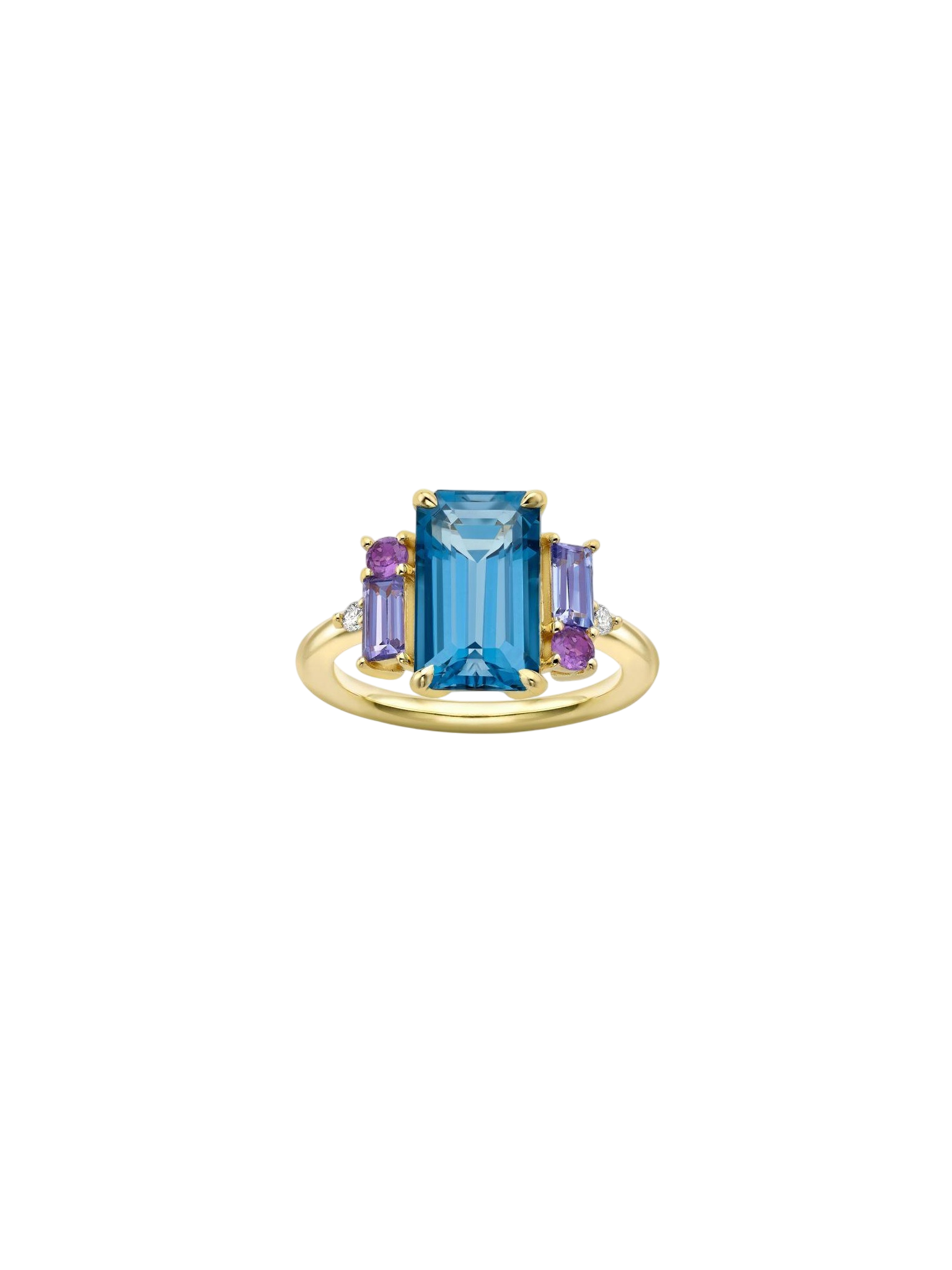 Charli london blue topaz ring
